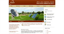 Desktop Screenshot of iscos.org